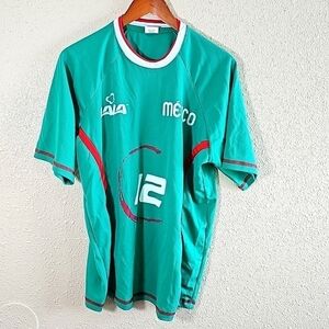 MEXICO Lala World Cup Home Jersey Signed ( Stamped).